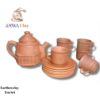 Earthen Clay Tea Set