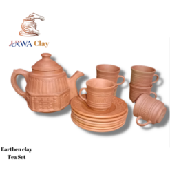 Earthen Clay Tea Set