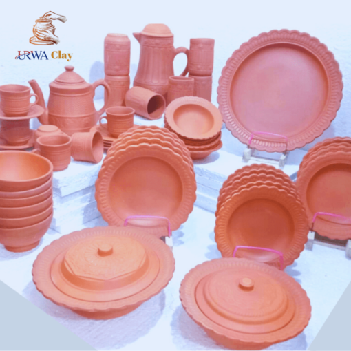 Earthen Clay Dinner Set