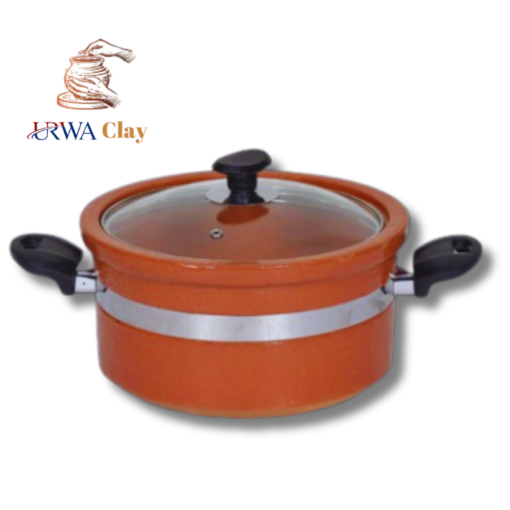 Flat Glazed Clay Handi